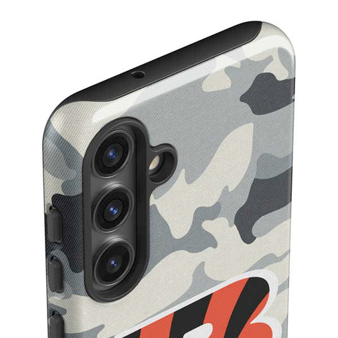 NFL Cincinnati Bengals Camo Galaxy S25 Impact Case